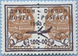 993.35-A III (M USSR 6177) Blue Inscription
