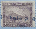 904.02-XVIII  Blue Inscription, "c 5" 4 mm, "c" Inverted, Im perforated